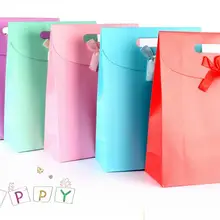 10 шт бумажные пакеты для подарочных пакетов, печатная бумага для логотипа бутик сумка шоппер, бумажный подарочный пакет с ручкой(минимальный заказ 300 шт