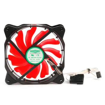 

(Q) 12V 3-4pin 1200RPM Computer Eclipse Case Fan LED 120mm LED Cooler Fan for Water Cooler Computer Fan Radiator Fan