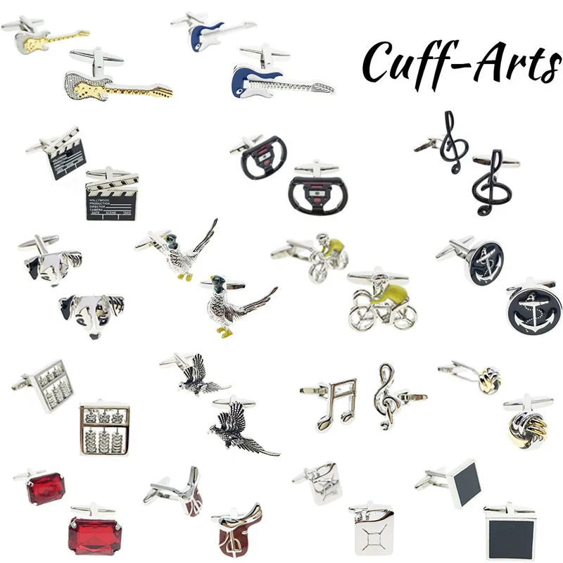 

Cuffarts Cufflinks For Men Novelty Classic Sport Drive Cufflinks for Men Shirt Gifts Cuff links Jewelry 2018 Brooches