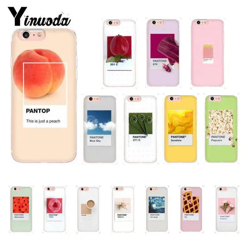 Yinuoda Pantone Candy Color Fruit Cookies sunshine sky Custom Phone Case for iPhone X XS MAX 6 6s 7 7plus 8 8Plus 5 5S SE XR 10 Yinuoda Pantone Candy Color Fruit Cookies sunshine sky Custom Phone Case for iPhone X XS MAX 6 6s 7 7plus 8 8Plus 5 5S SE XR 10