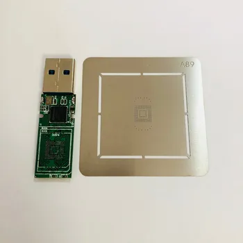 

Free shipping eMMC 153/169 U3.0 Interface with Major controller NS1081 two side welding chip and emmc 153/169 Reball stencil