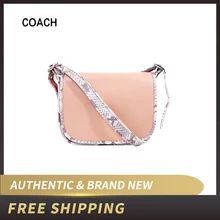 Coach Патрисия 23 натуральная рафинированная кожа питона тисненая отделка сумка F11760