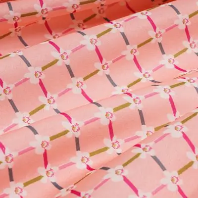 Дешевые печатные ткани плед скатерть ткань полиэстер ткань для шитья стола или сумки T7871 - Цвет: 5