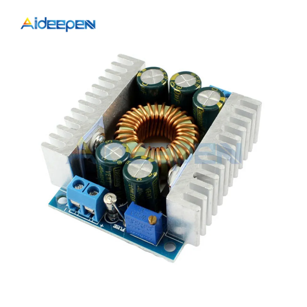 

High Power DC-CC Buck Converter Step Down Power Supply Module 12/24V to 3.3V/5/12V Laptop Car Converter with 24V Heat Sink Fan