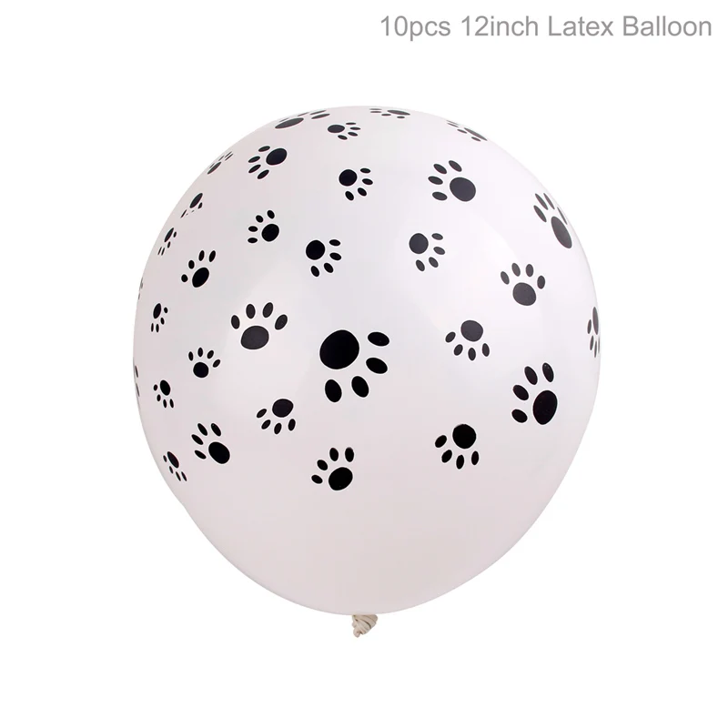 Huiran с днем рождения воздушные шары Декор для вечеринки в честь Дня рождения ребенка ходить животных балон сафари джунгли вечерние день рождения поставки баллон - Цвет: Dog Latex balloon