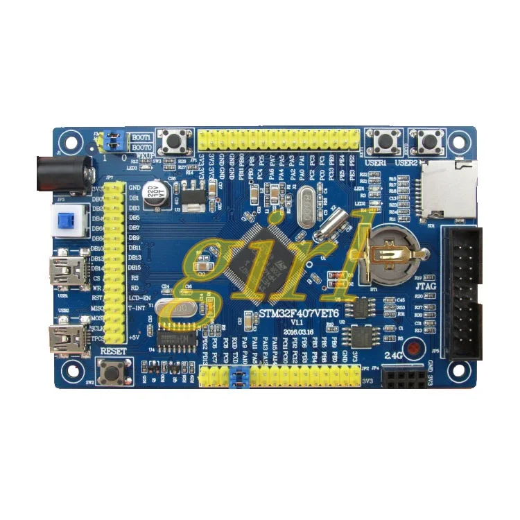 Макетная плата STM32F407VET6 для небольшой системы системная обучения ARM
