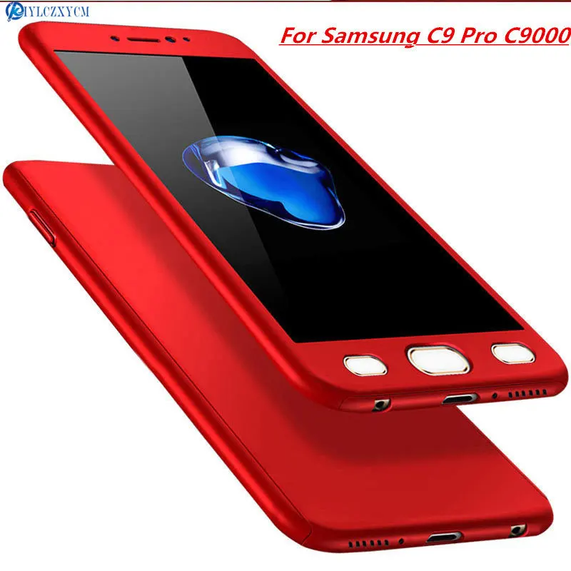 Kiylczxycm для Samsung C9 про случай 6.0 &quot360 полный охват градусов жесткий защитный