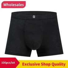 100 шт/лот мужские боксеры нижнее бельё мужские трусы под шорты летние боксеры мужские трусы мужские боксеры 44579