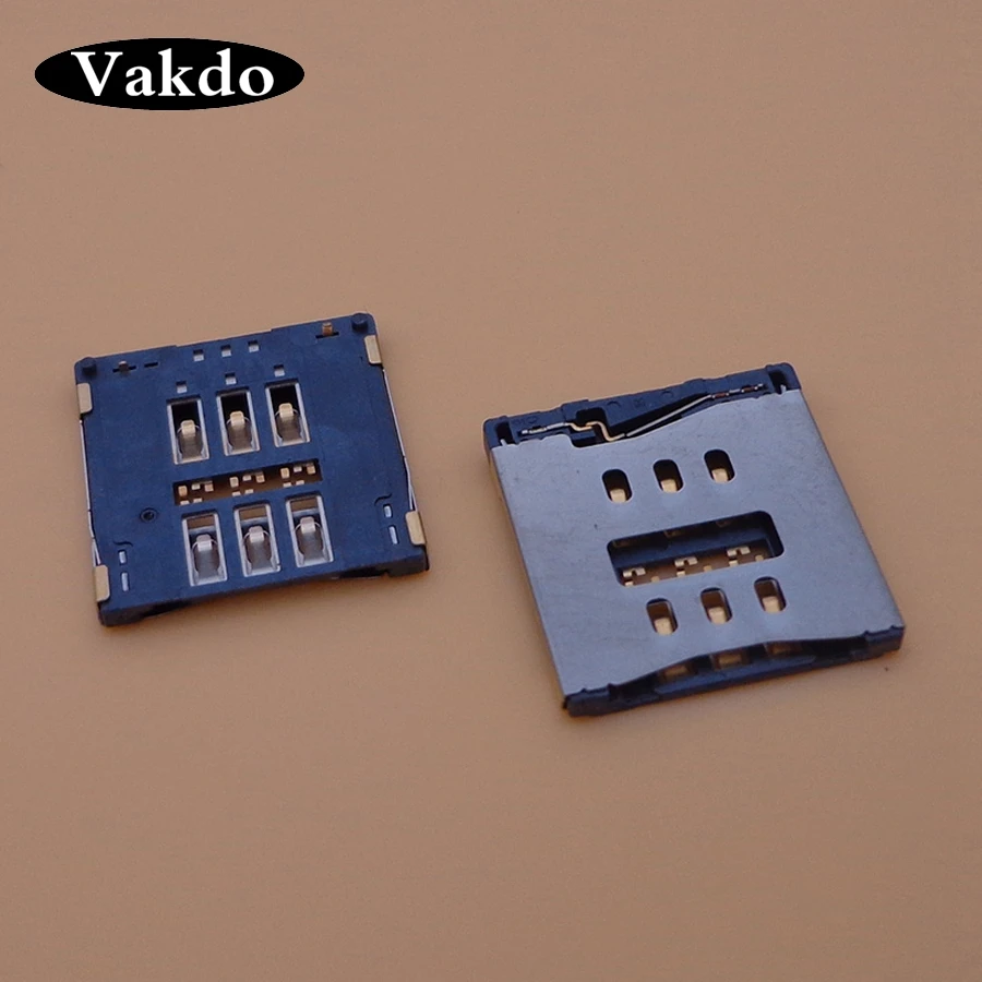 10 шт./лот Micro SIM Card Reader с гнездом-коннектором держатель запасной отсек запчастей для iPhone 5S 5C 5 5g