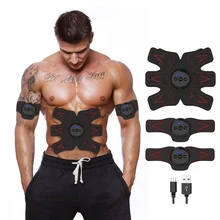 Полный набор перезаряжаемый тоник для мышц брюшной полости Abs тонизирующий пояс для мышц живота/рук/ног Фитнес-тренажер для женщин/мужчин