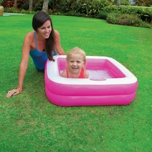 85*85*23 см Высокое качество Пластик надувные площади красный зеленый внизу надувной детей принять ванну играть воды бассейн Ванна