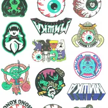 Горячая в стиле хип-хоп с рисунком глаз ПВХ водонепроницаемый ноутбук телефон наклейка s для планшета Macbook Pro Iphone Наклейка на iPad