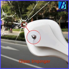 2 in 1 travel kit EDC tool dual ports USB car charger & emergency window breaker safe hammer escape tool