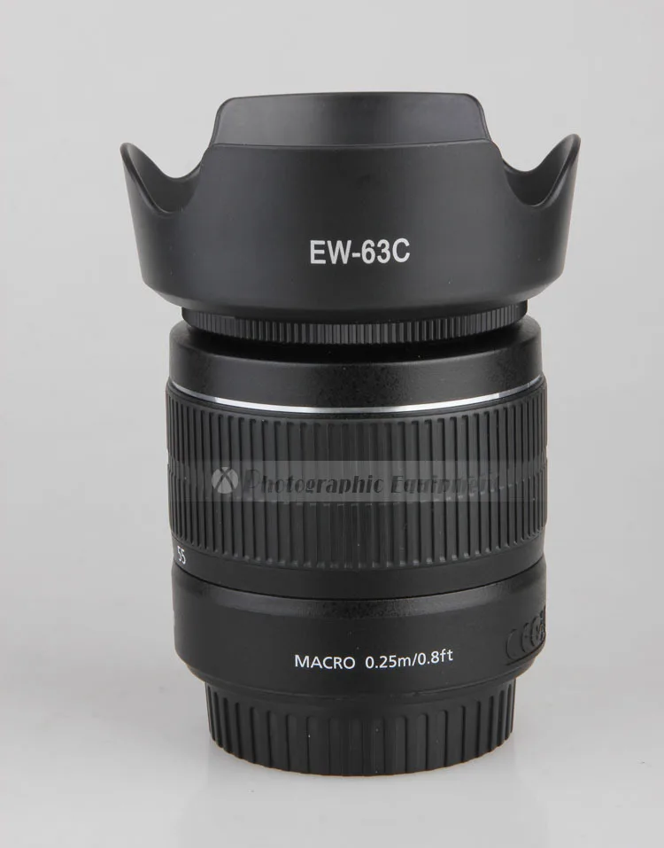 DSLR Camera Lens Hood 58mm EW 63C Fits for Canon 700D Rebel T5i
