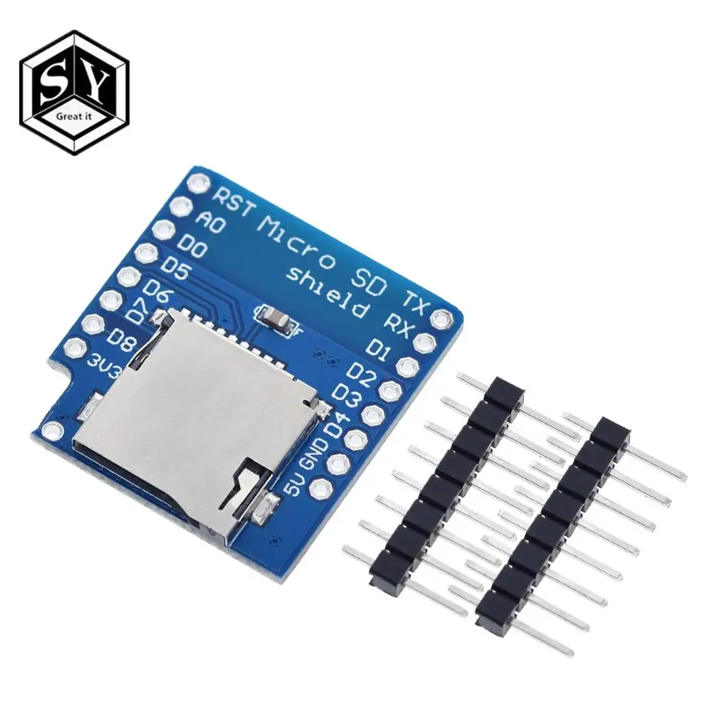 Щит Micro SD для WeMos D1 mini модуль tf карты|interface module|sd card modulec c |