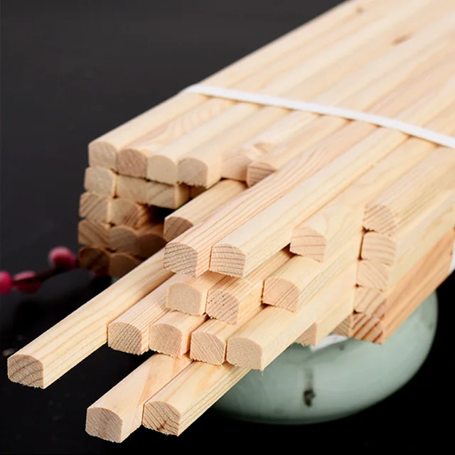 50 Cm Hosszú Fa Bot A Kép Fotófüggő Keret Diy Minimalista Poszter Görgetőfestő Fogas Fal Art Dekoráció - Image 3