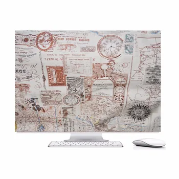 

Best quality,Travel around the world,HAND MADE Padded velvet Dust Cover for Apple iMac 27-inch - Screen Monitor Protector Guard