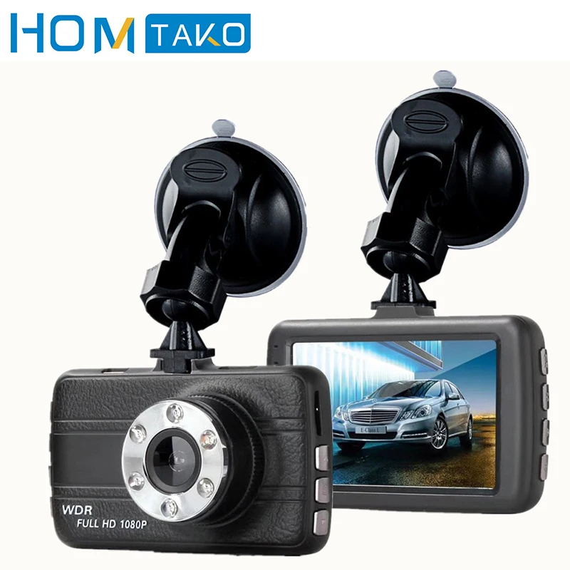 Автомобильный видеорегистратор 3 0 Full HD 1080P DashCam Регистратор парковочный монитор