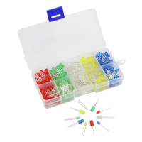 3mm/5mm DIY LED Diode Kit 125pcs/375pcs 5 Colors LED Light with Storage Box for UNO R3 for Raspberry Pi 3 / 2