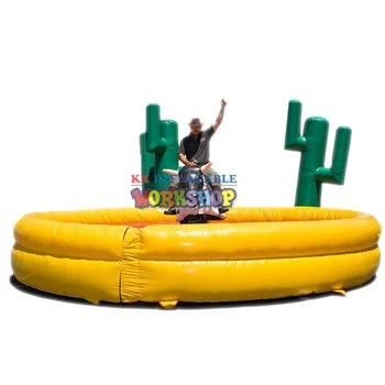 

Crazy Spanish game inflatable rodeo hexagonale