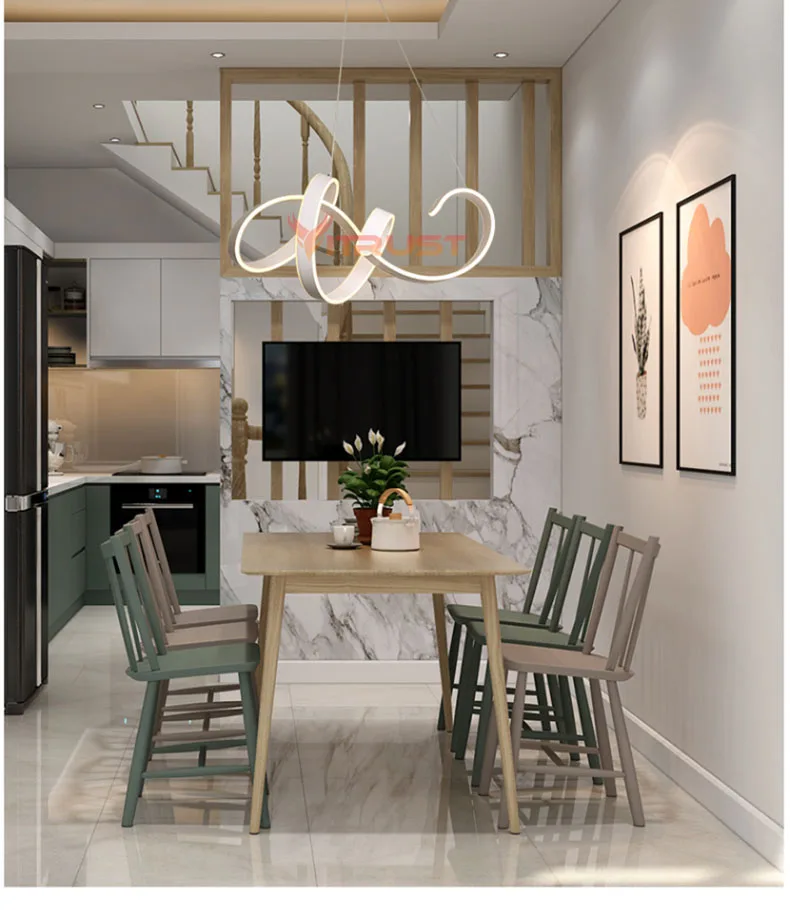 

Nordic Chandeliers Lighting Modern Pendant Chandelier Hanging Lamps Fixture Home Ceiling Living Room Dining Bedroom 110V 220v