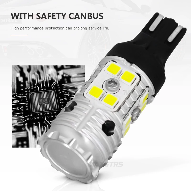 2x W16W T15 светодиодный светильник 3030 SMD Canbus OBC без ошибок светодиодный резервный светильник 921 912 W16W светодиодный Автомобильный задний ксеноновый белый DC12V