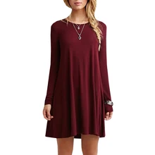 14 colors new fashion cotton autumn winter brief women long sleeve casual loose blue red font