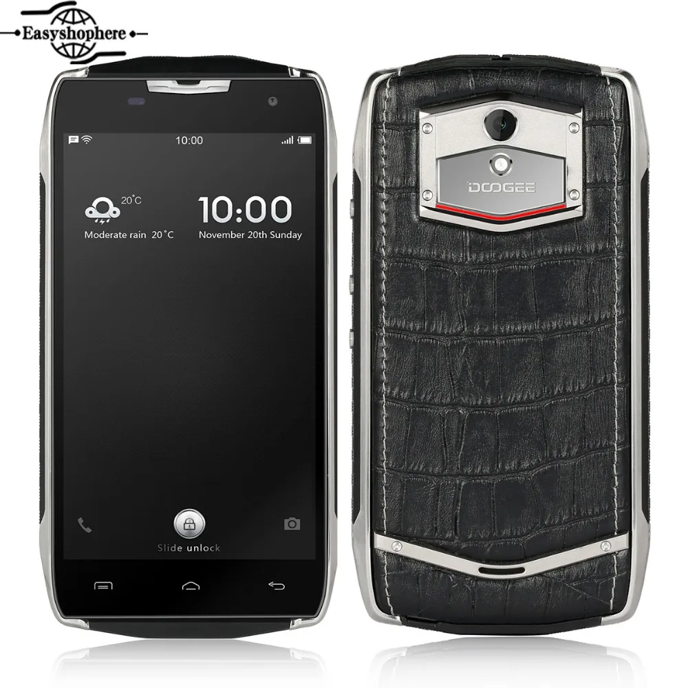 Doogee T5 Lite Mobile Phone Android 6.0 Quad Core MT6735 4500mAh Smartphone 5.0&quotHD 2GB RAM 16GB ROM Waterproof 1280x720 Celular |