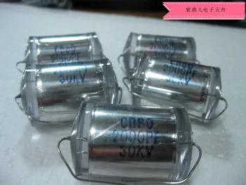 

CB80 Axial Lead Polystyrene Film High Voltage Capacitor CB80-30KV-2000PF DC