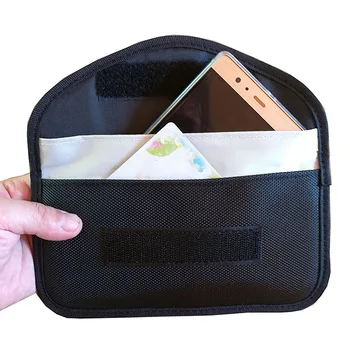 

Women Men RFID Blocking Wallet Coin Purse Car Key Phone Holder Bag ID Credit Card Organizer Radiation Protection for Pregnant