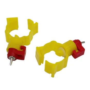 

20 Pcs Chicken Nipple Drinking Feeder Automatic Poultry Spring Water Nipples for Chicken Duck Hen Drinker Water Feeder