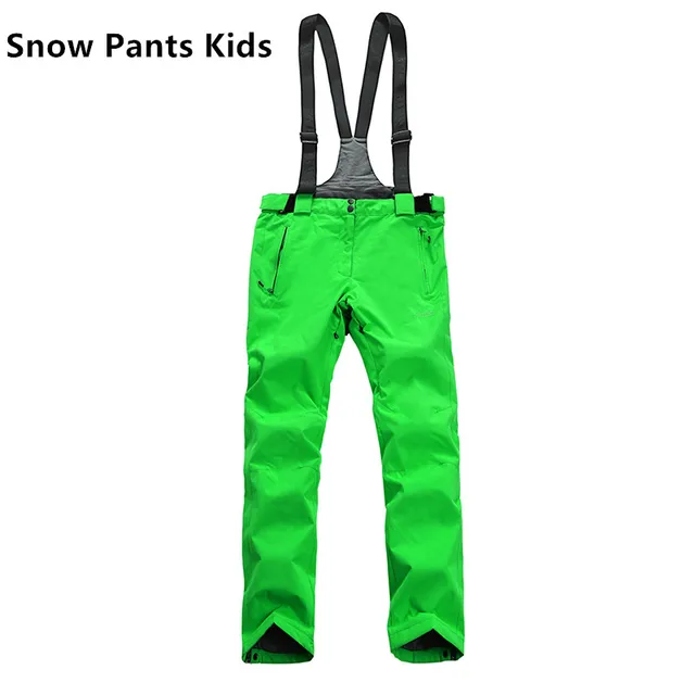 Ski Pants For Kids Girls Snow Trouser Boy's Snow Pants Warm Winter