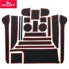 Smabee – fente de porte pour SUZUKI WAGON R/STINGRAY 2022, tapis antidérapant en PVC rouge blanc noir ► Photo 1/6