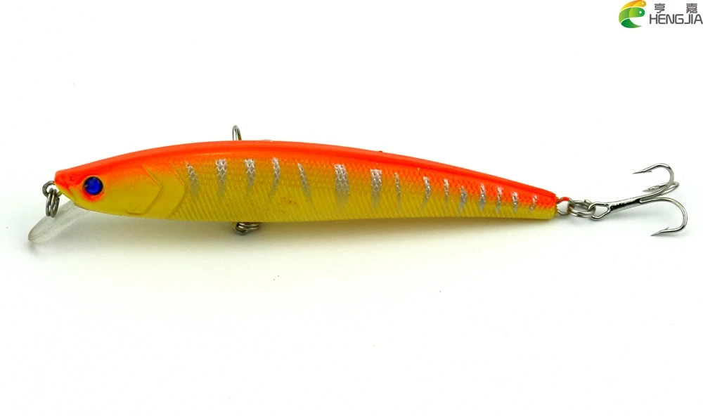 

HENGJIA 11cm 10.2g hard plastic minnow fishing lures wobbler pike carp trout perch catfish fishing baits pesca fishing tackles