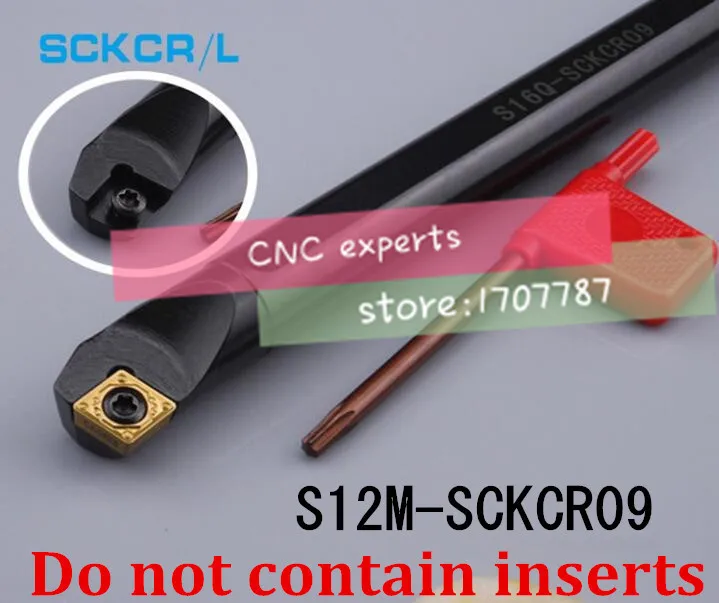 S12M-SCKCR09 Boring Bar Internal turning tool CNC holder Lathe cutting bar cut Holder for CCMT09T304/08 insertion | Инструменты