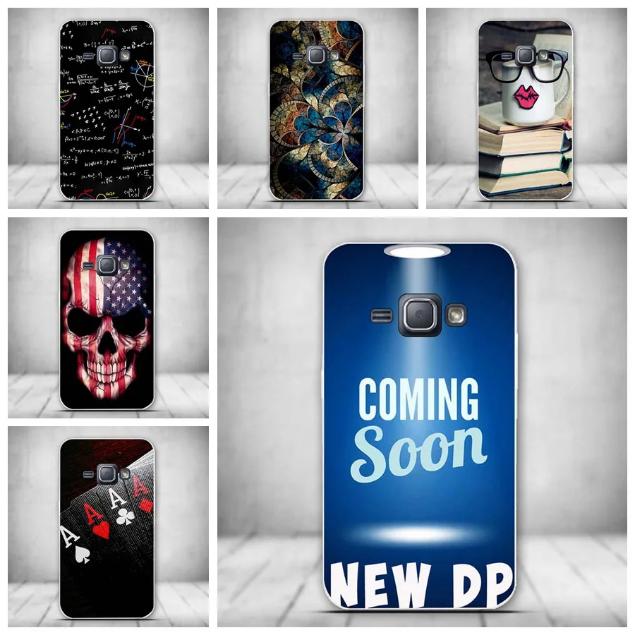 New Cartoon TPU Case For Samsung Galaxy J1 (2016) J120F J120 4.5&quot Soft Plastic Cover Silicon Capa Para Mobile Phone Bag | Мобильные