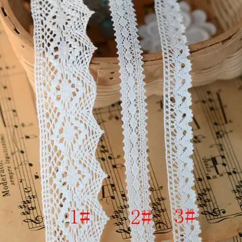 

2016Milk white lace accessories fine cotton lace lace trim whiteHot Sale