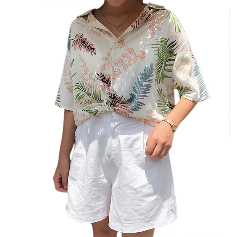 blusas estilo tropical
