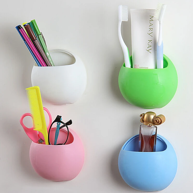Симпатичный держатель для зубной щетки всасывающие крючки органайзер для чашек аксессуары для ванной комнаты держатель зубной щетки чашка настенное крепление набор ванная комната присоска