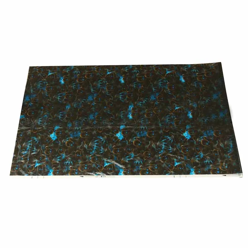 1PC  0.5m x 2m Blue Eyes Water Transfer Print Skull Film PVA Dipping Hydrographics