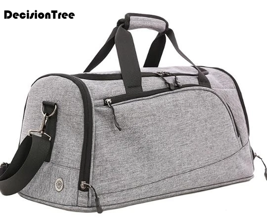 

New Portable Waterproof Wearproof Nylon Male Travel Bag Casual Fashion Shoulder Bag Modern Student Duffle bag C254