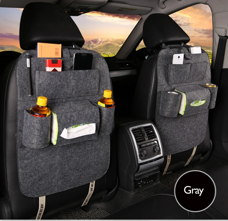 

Everlasting Car Back Seat Storage Bag Organizer Travel Box Pocket Tidying Protector Kids Auto Accessoires