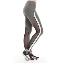 Sexy Women Exercise Mesh Breathable Leggings 2017 Sportwear Fitness Leggings Ladies Gothic spandex Legging
