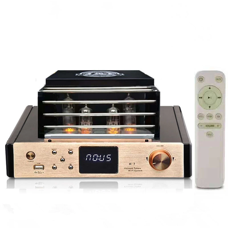 

200w tube amp 4.0 Bluetooth 2.1 hifi tube amplifier 100W* 100W +Remote control
