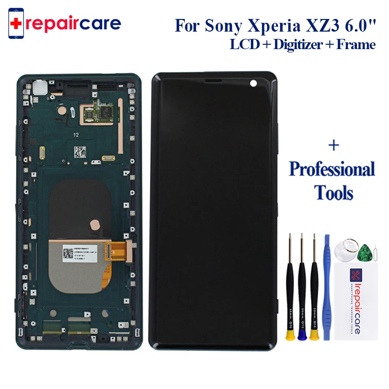H9493 Lcd For Sony Xperia Xz3 Lcd H8416 H9496 Display Digitizer