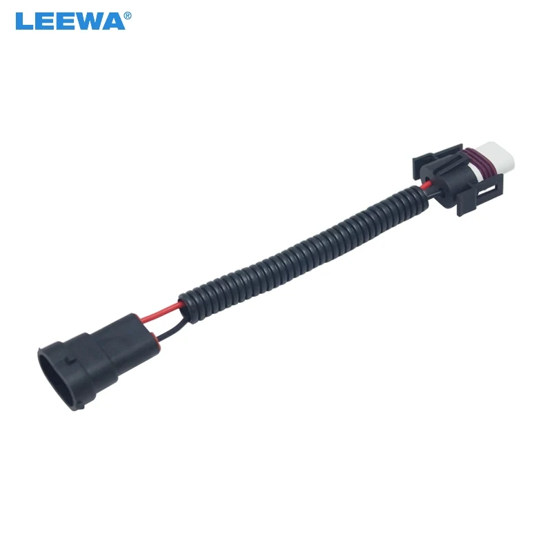 LEEWA 10 шт. Авто 9006 штекер гнездо керамическая розетка проводка соединитель для