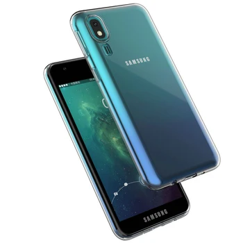 

500pcs/lot Ultra Slim Soft FULL Plain Crystal TPU Case For Samsung Galaxy M10 M20 A10 A20 A30 A40 A50 A70 A2 CORE A20E