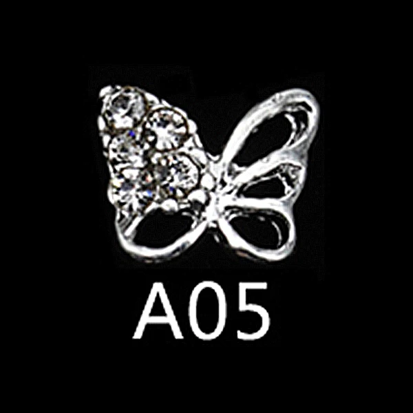 3D Стекло трехмерная со стразами AB топ очарование кристаллов драгоценный камень лук бусины в форме цветов ювелирные изделия ногтей смола дизайн - Цвет: Style20