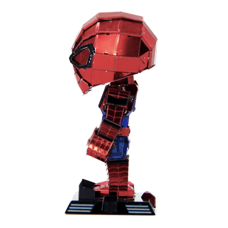3D металлическая головоломка модель мини Человек-паук вручную головоломки для сборки коллекционные Развивающие игрушки для взрослых детей Подарки