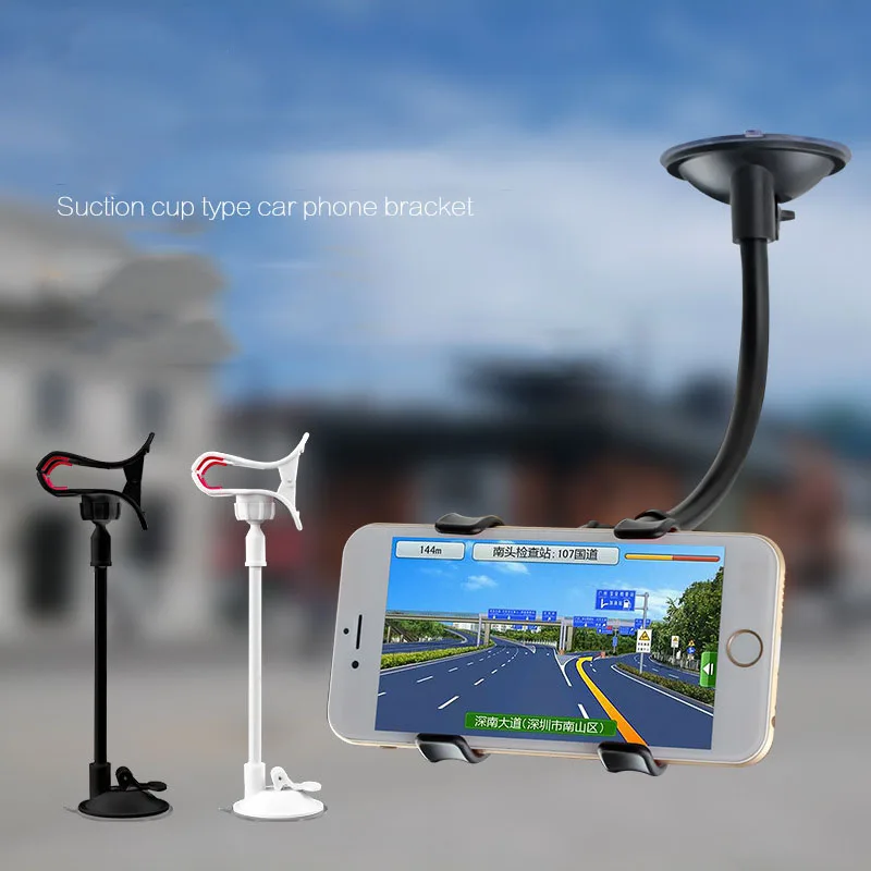 Universal Car Windshield Mobile Phone Mount Bracket Holder Stand for iPhone Samsung HTC LG Xiaomi Smartphone | Мобильные телефоны и